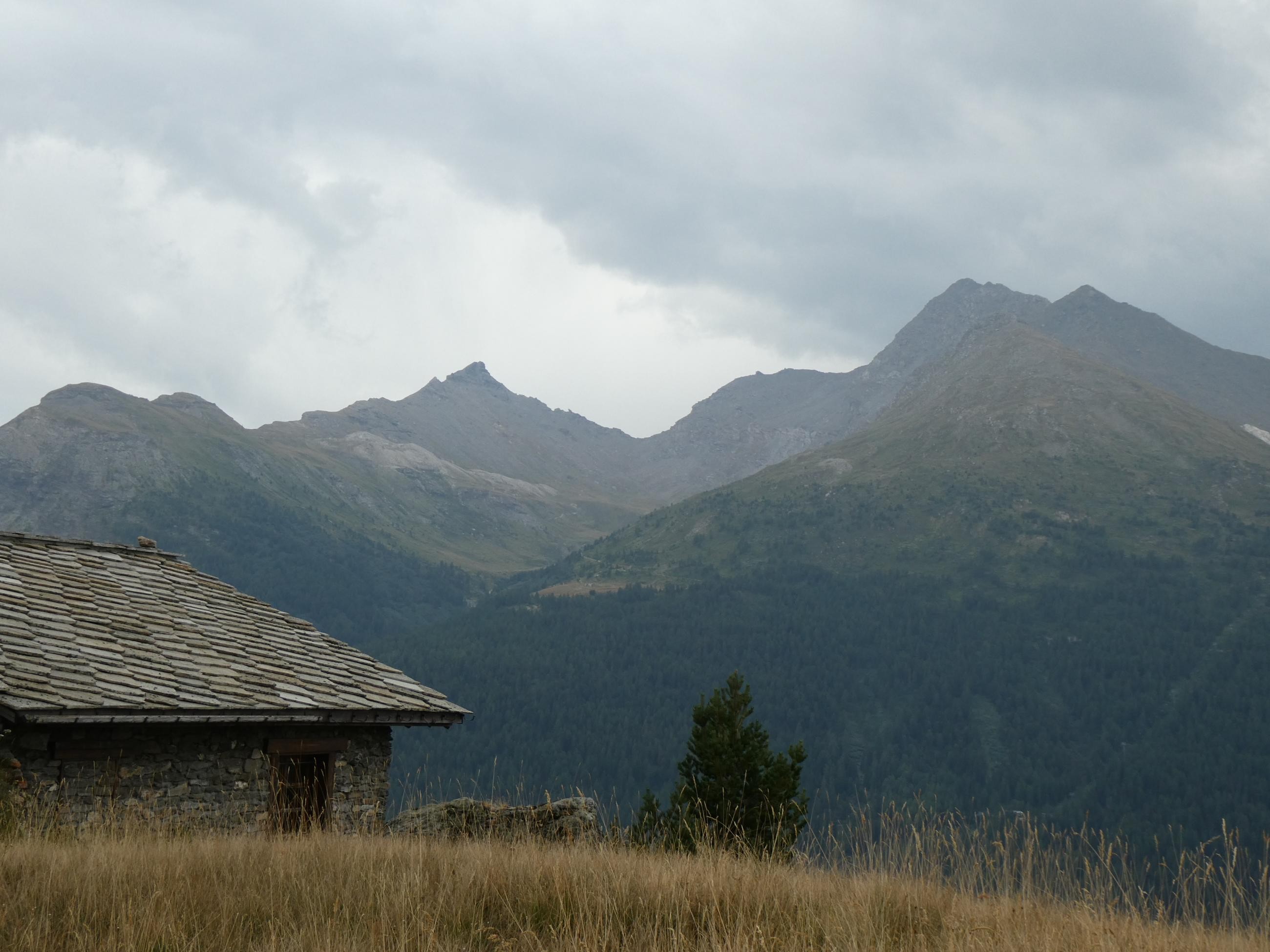 Le Cuchet depuis Bessans, descente par Pré Camois et les Fontaines.