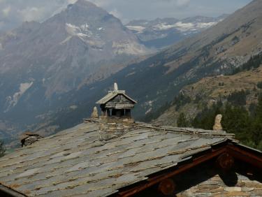 Le Cuchet depuis Bessans, descente par Pré Camois et les Fontaines.