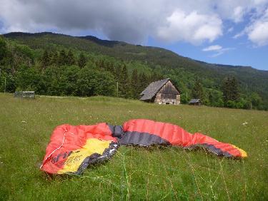 Atterrissage Ã  la grange 