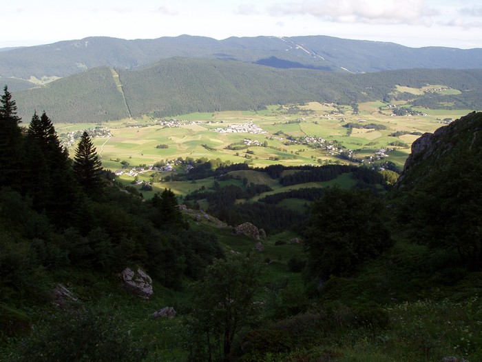 Dans la combe de Chaulange