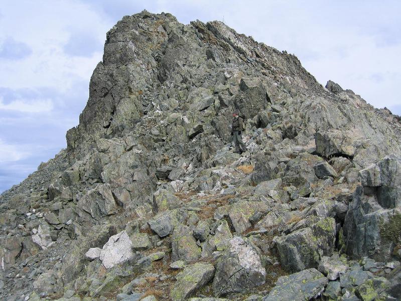 Dans la descente