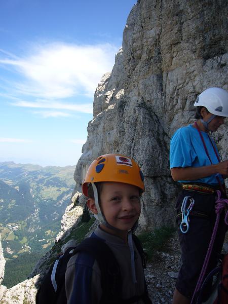 Dans la voie normale