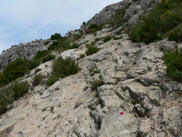 Dans le Pas de l'Escalette