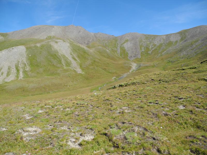 Dans le vallon des Crosses