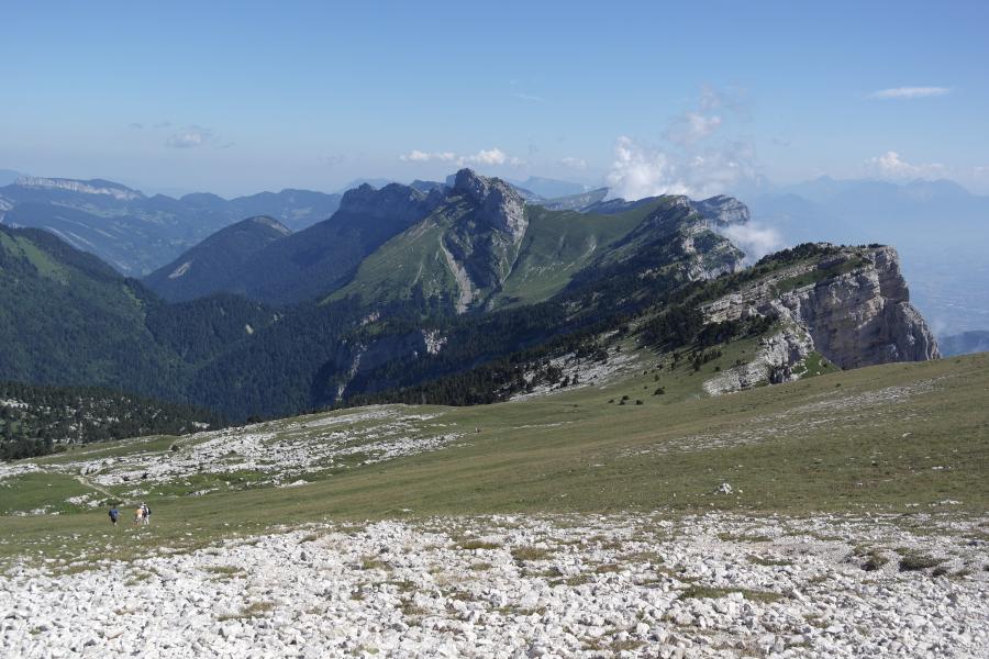De Dent de Crolles vers col de Bellefond