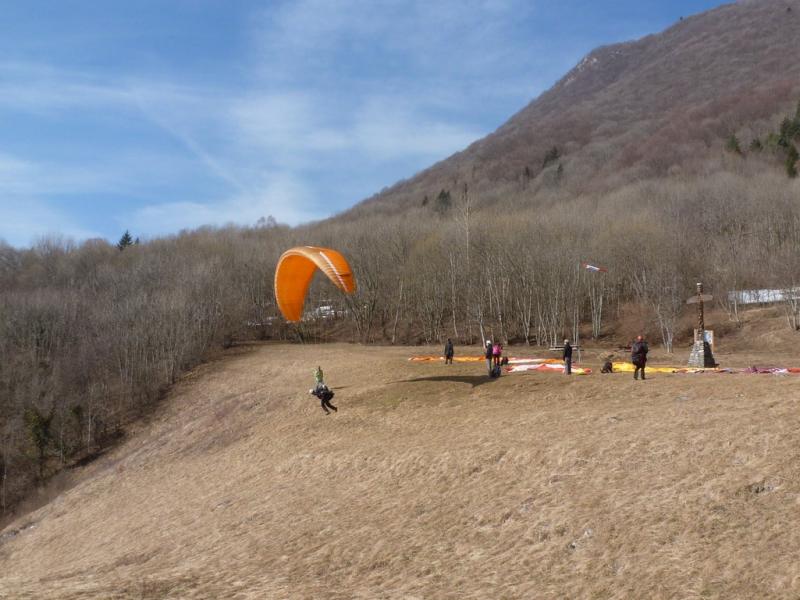 Décollage d'une session de jeunes apprentis.