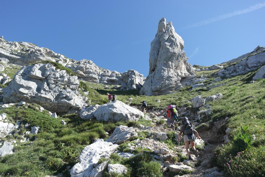Dent de Crolles - Pas de l'Oeil