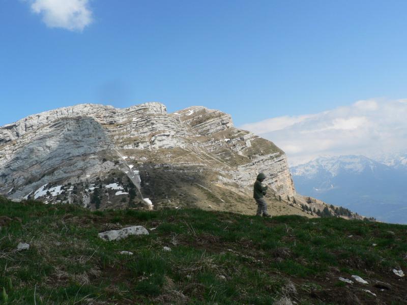 Dent de Crolles depuis le sommet de Pravouta
