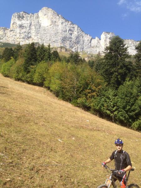 Dent du midi ... vue de la Combe (ski)