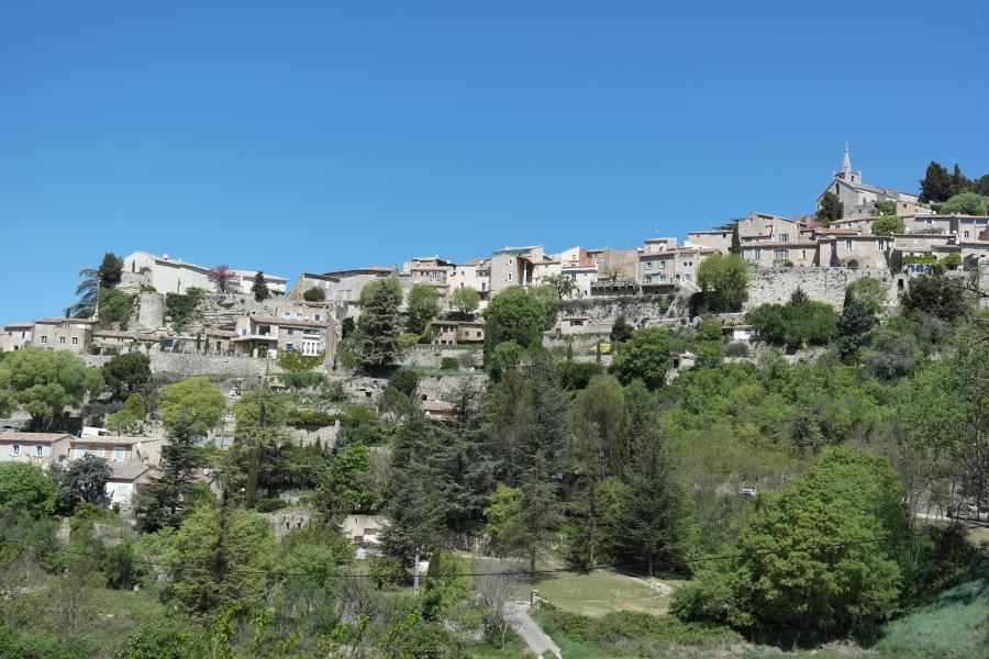 Départ de Bonnieux