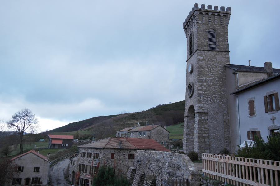 Départ de Loubaresse