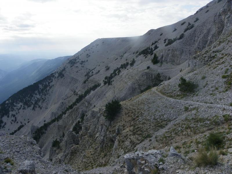 Départ du sentier