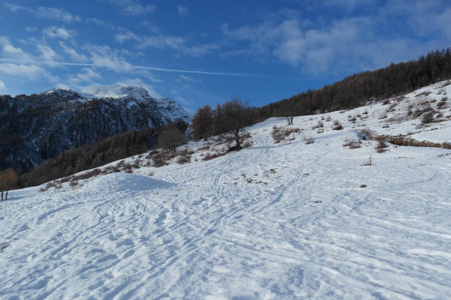 Départ hors piste.