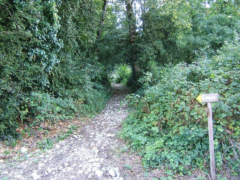 Départ près de la poterie