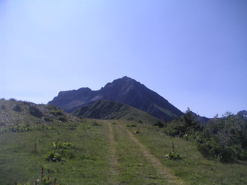 Départ sur les crêtes
