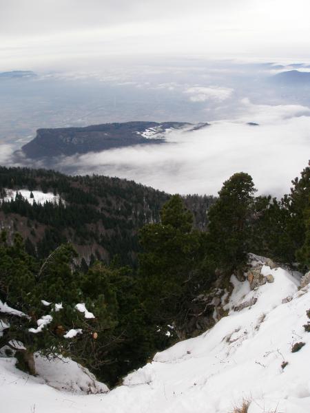 Depuis la Cheminée du Lorzier
