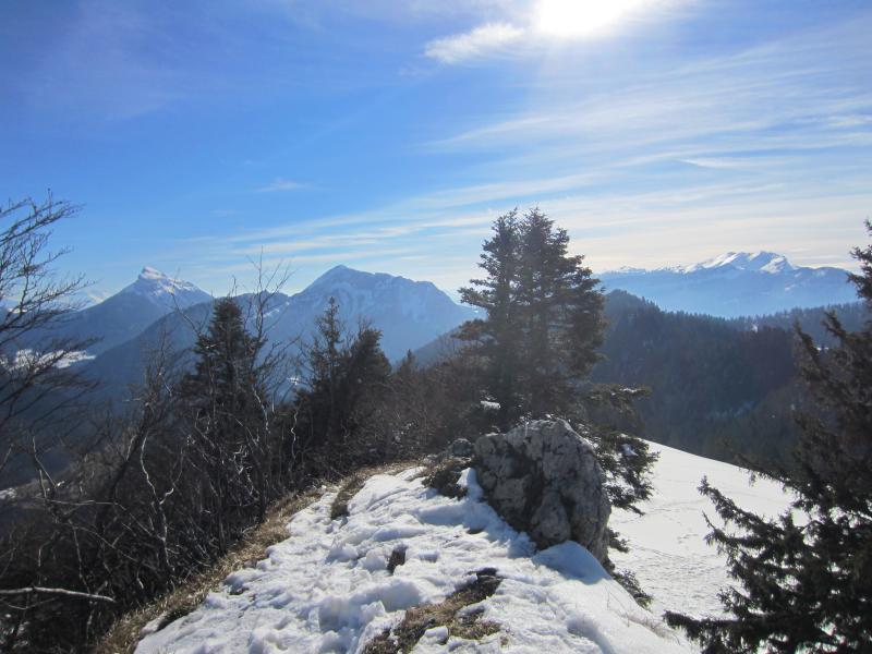Depuis la crête de l'Aliénard