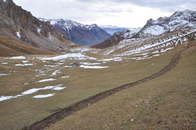 Depuis le Col de la Trancoulette.