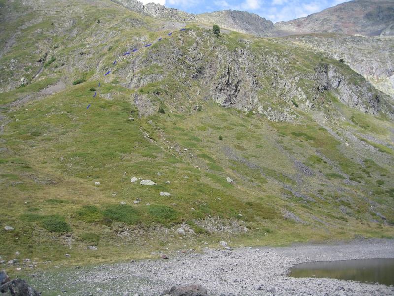 Depuis le lac de Rif Bruyant