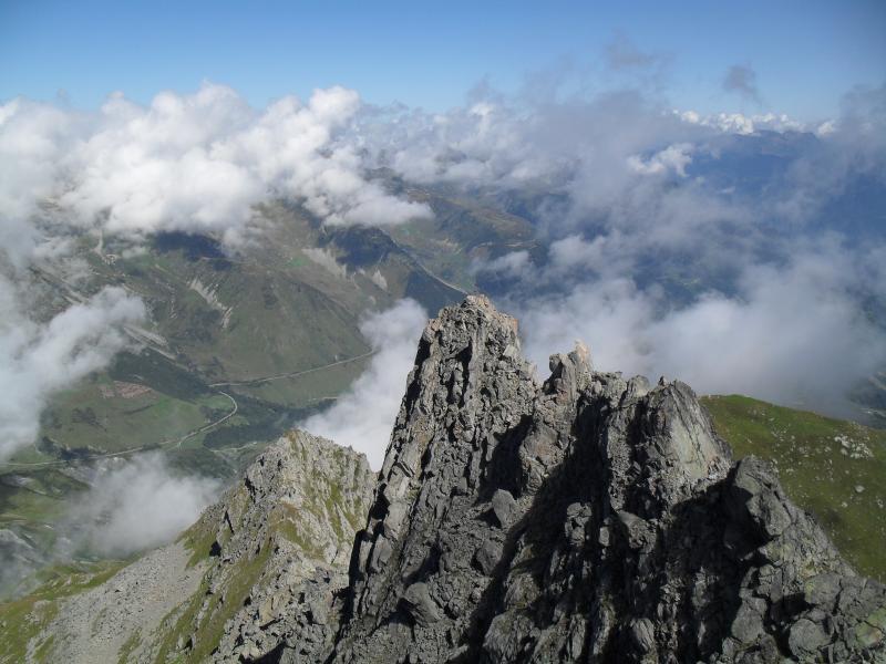 Depuis le sommet