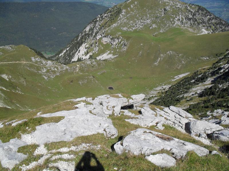 Depuis le sommet