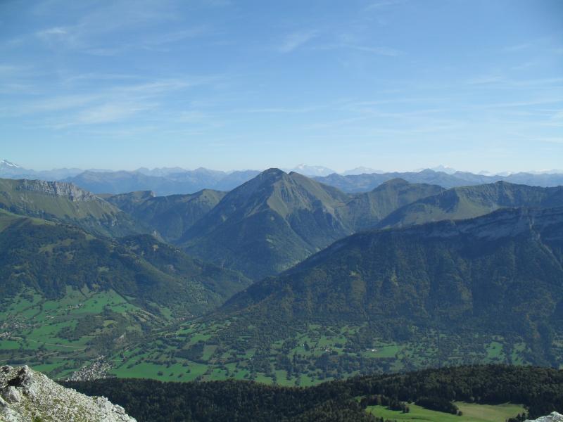 Depuis le sommet