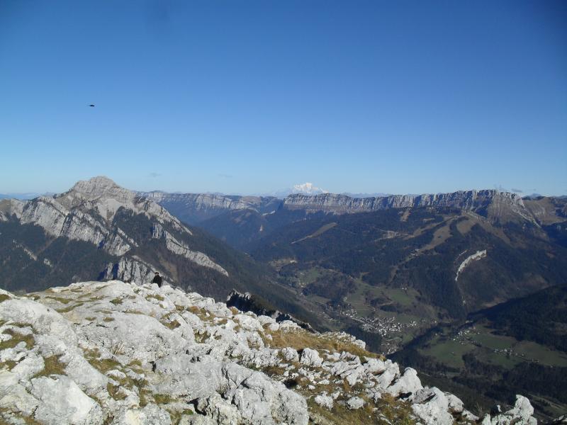 Depuis le sommet