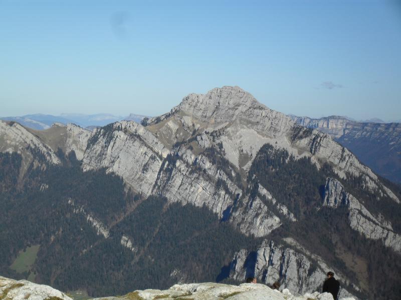Depuis le sommet