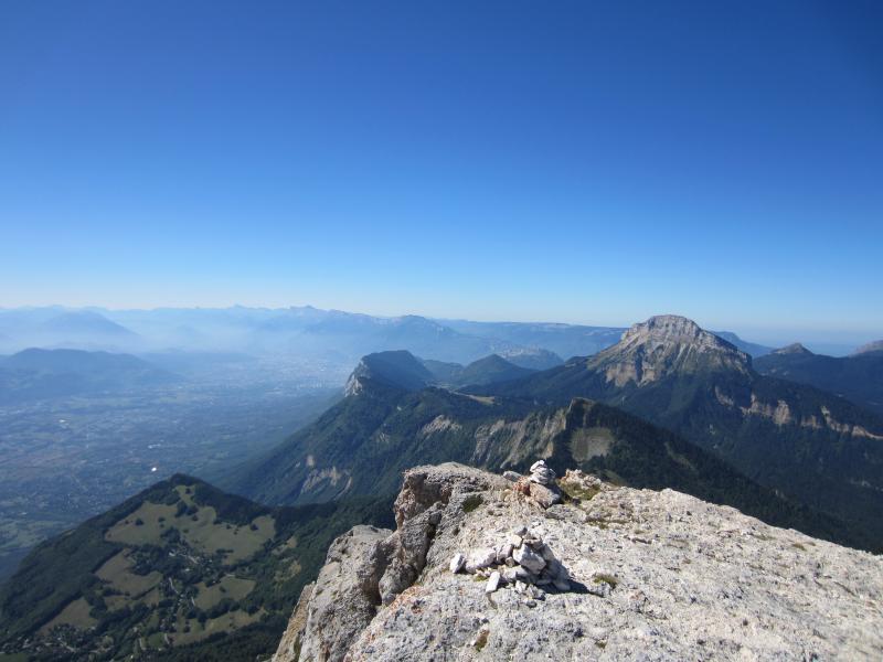 Depuis le sommet