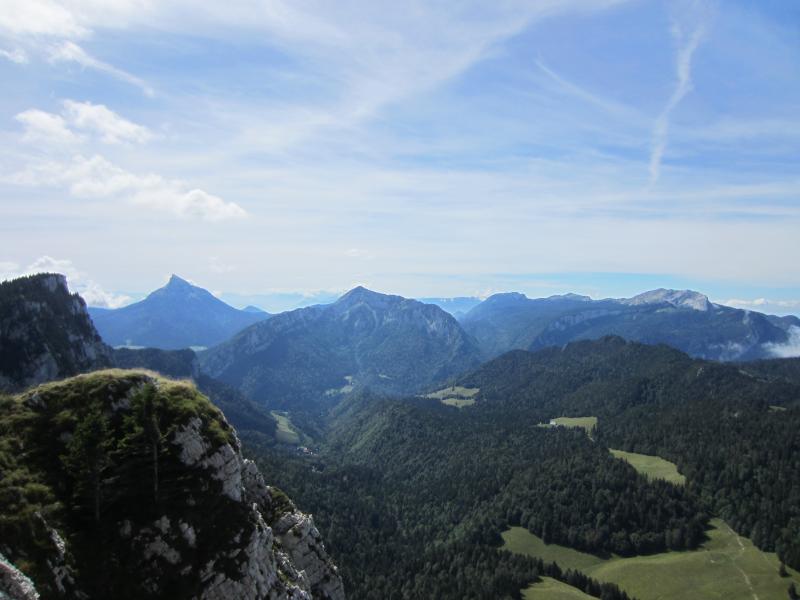 Depuis le sommet