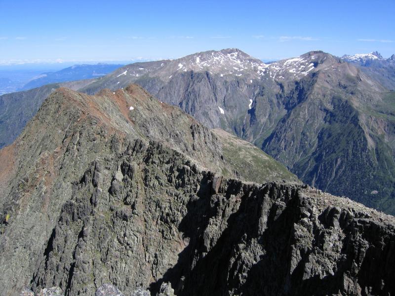 Depuis le sommet