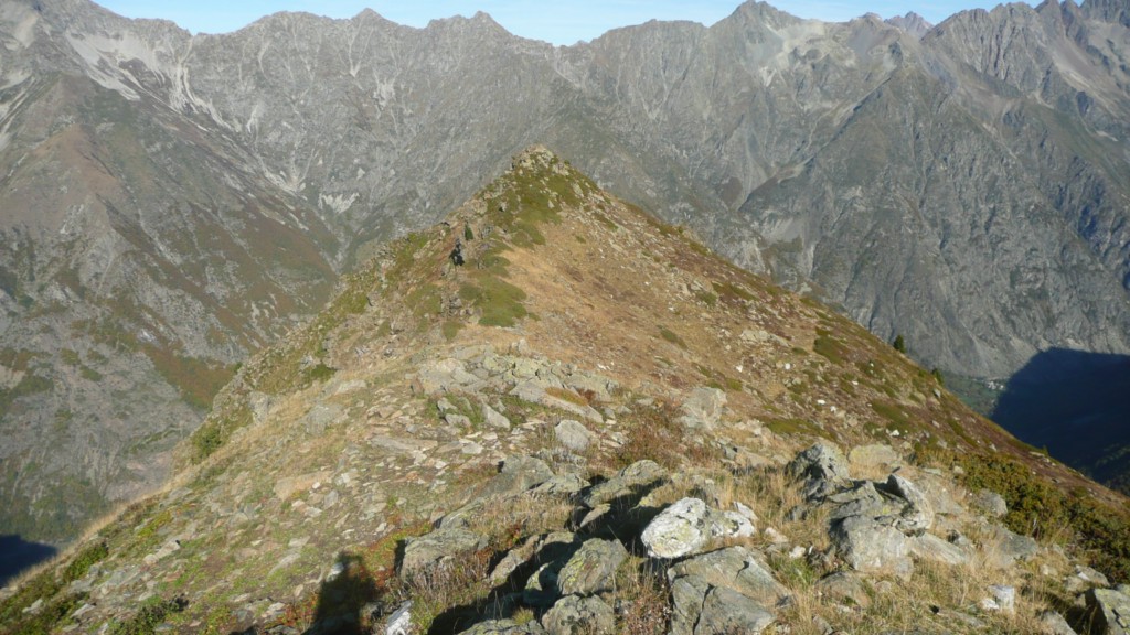 Depuis le sommet, vue sur le nord