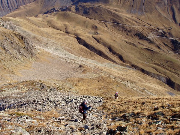 Descente dans la caillasse