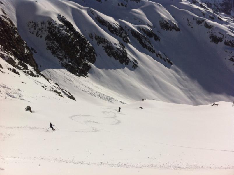 Descente de l'aigleton
