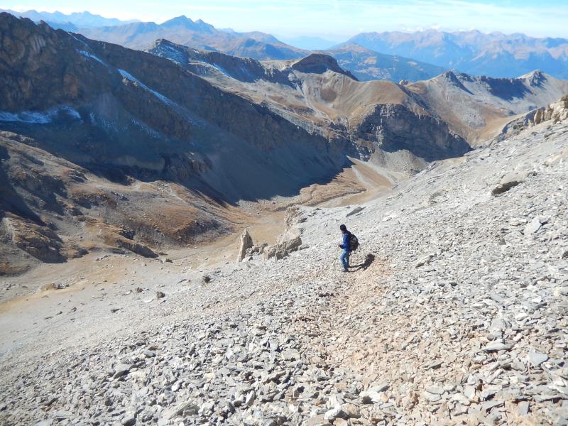 Descente de la Pointe de la Saume