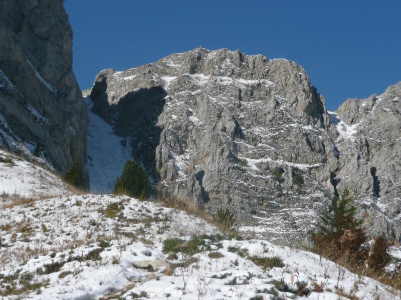 Descente du Pas de Berrières - Vercors