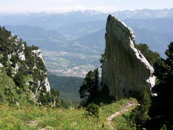 Descente du Pas du Ragris