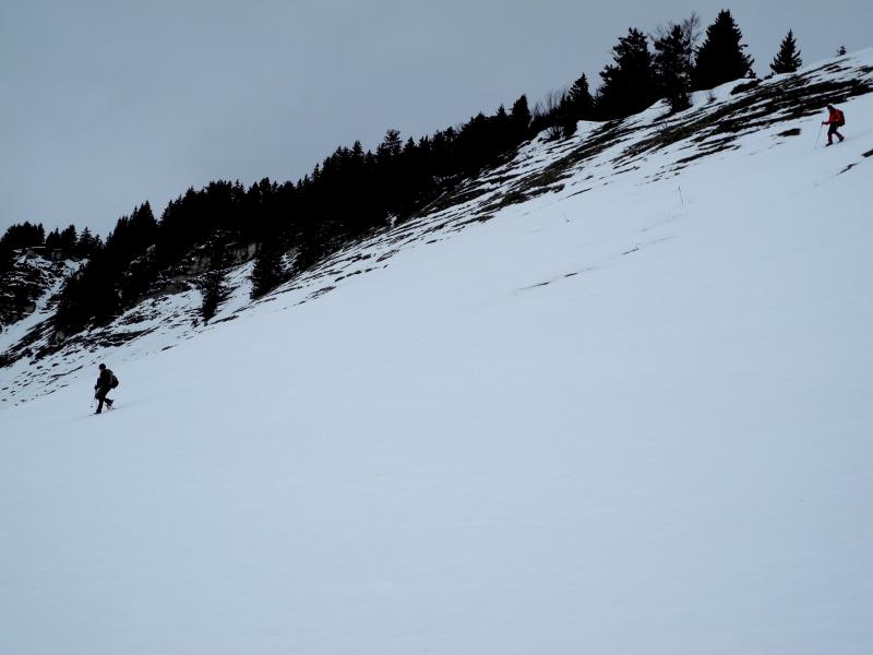 Descente du Pas du Tracollet