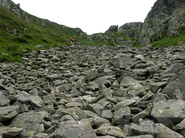 Descente du ruisseau