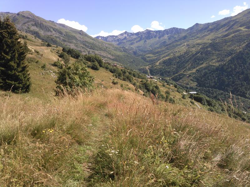 Descente entre Méraloup et Valmeinier 1500