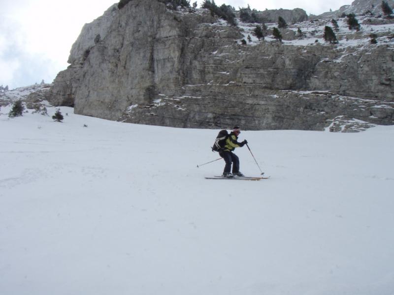 Descente nord