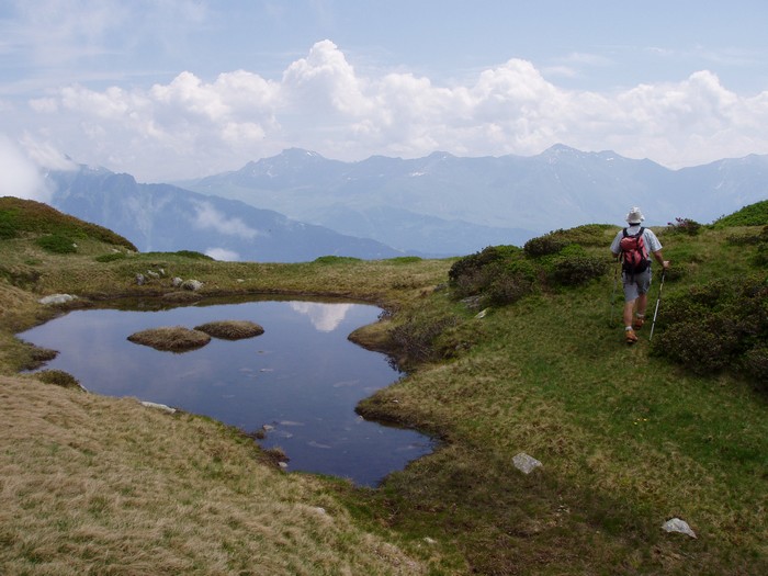 Descente sur l'arête
