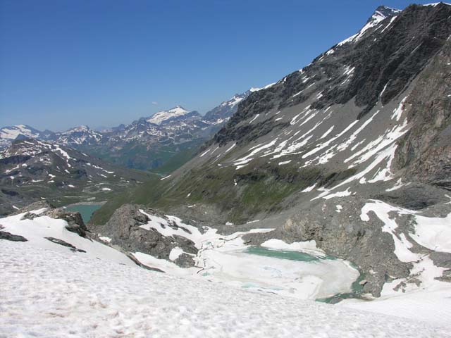 Descente sur le lac