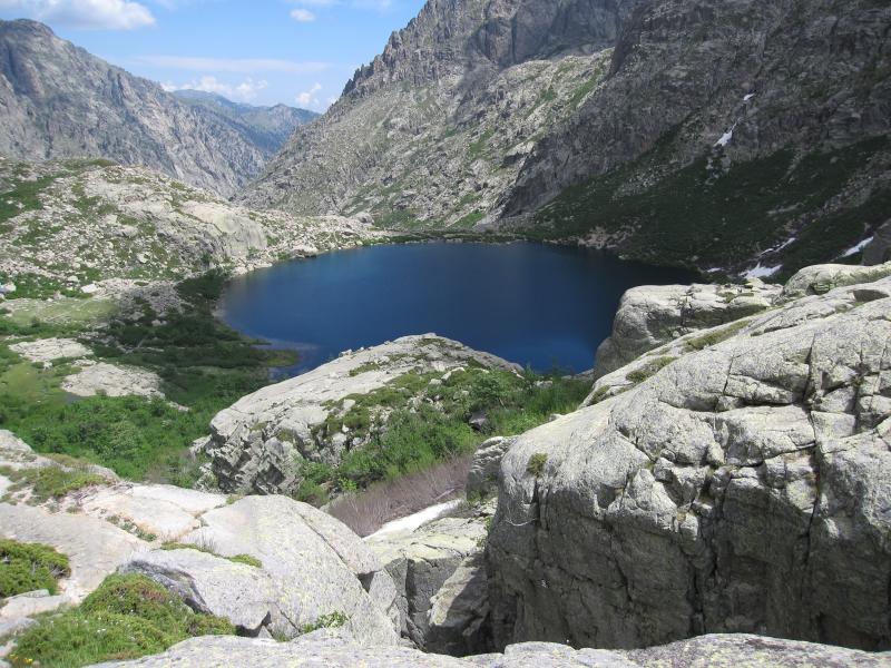Descente sur le lac de Melo