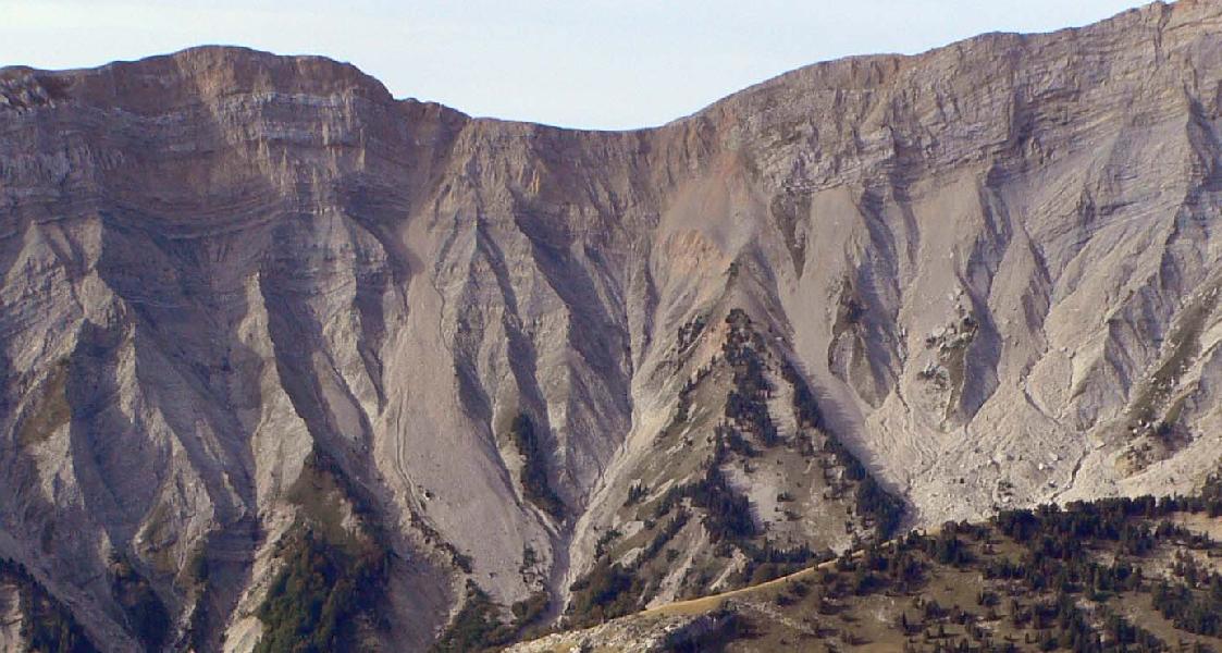 Détail de la montée au pas l'Agneau