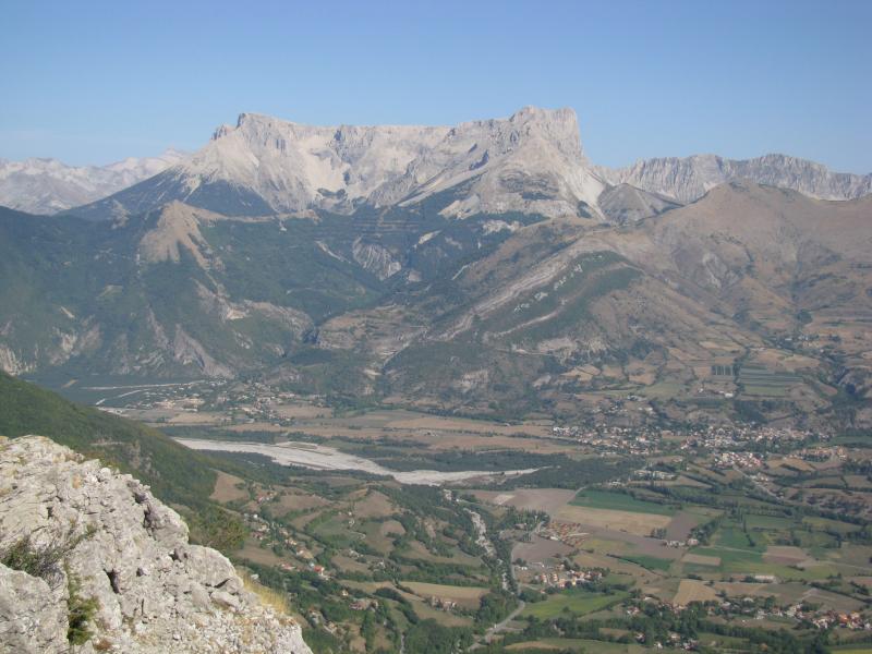 Devoluy vu des cretes de Ceüse