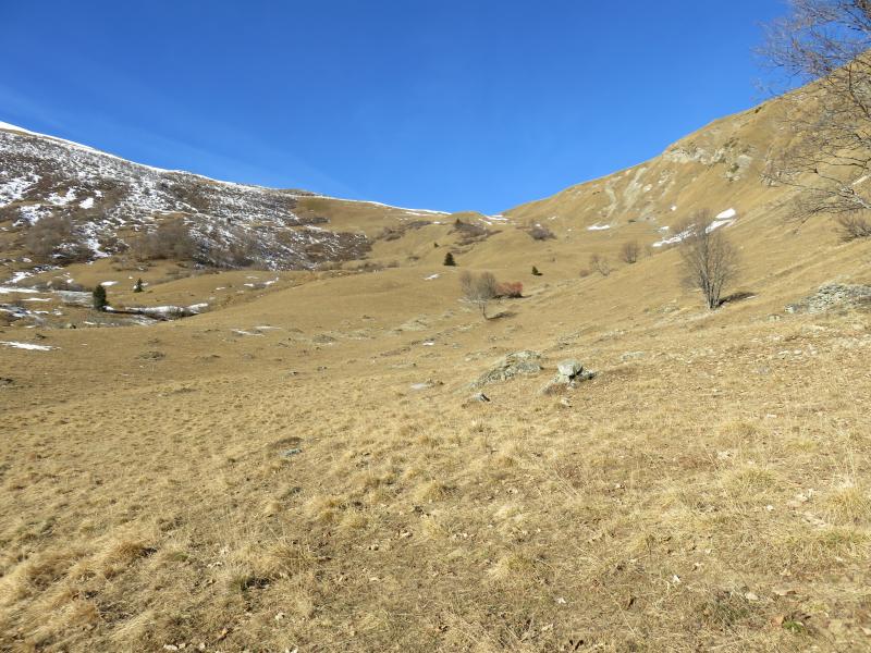 Direction du col du Gollet