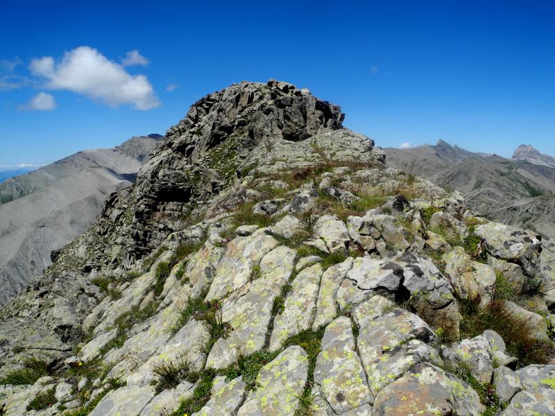 Dome sommital du Mourre Gros