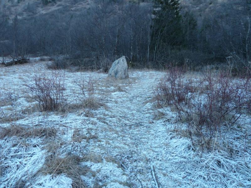 Du givre partout dans le vallon