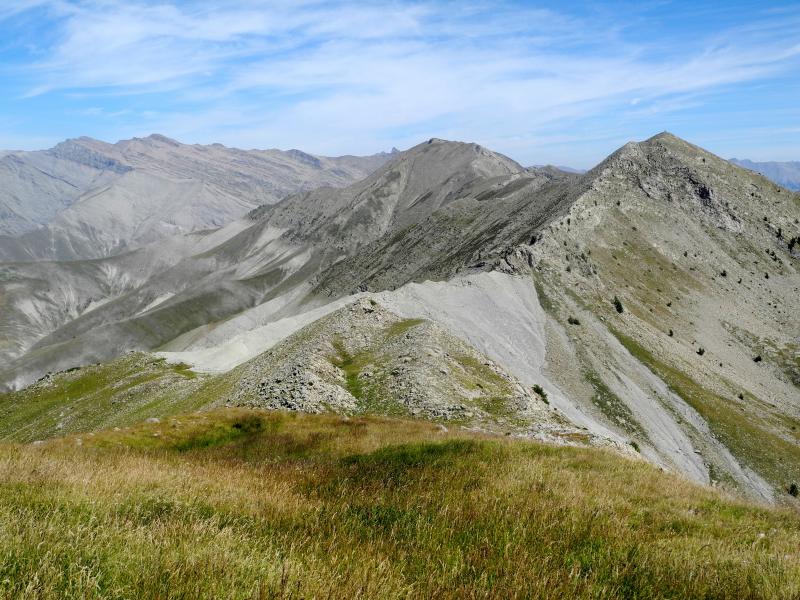 Du sommet vers le Nord